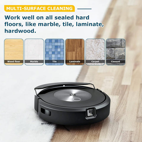 4 Pack Replacement Mop Pads or i-Robot Roomba Combo j7+/ j9+ Accessories, Microiber Washable Mopping Pad or iRobot Roomba Combo j7+/ j9+ Robot Vacuum and Mop (Not its or Roomba j7/ j7+/ j9+)