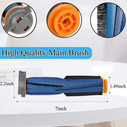 RV2310AE Replacement Parts or Shark RV2310AE Matrix Robot Vacuum Cleaner Accessories Kit, 1 Main Brush, 6 Side Brushes, 2 ilters, 2 Sets oam ilters, 1 Cleaning Brush