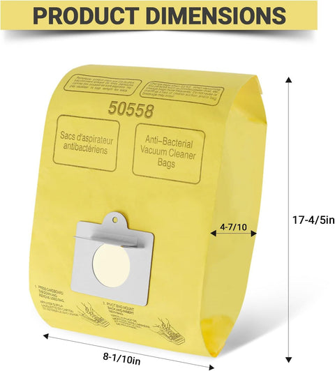 Vacuum Cleaner Bags it or Kenmore Canister Type C/Q 50555 50557 50558 and Type C-5, 10PCs By