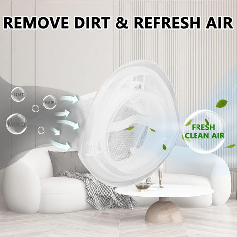 EV100 ilter Replacement Compatible with Black & Decker Hand Vacuum HNV220B HNV115J HNV215B HNV115B 90590689 Series Cleaners, 6 Pack