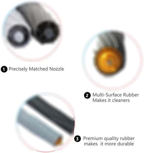 Extractor Roller Side Brushes & Hepa ilters Replenishment Kit Compatible with iRobot Roomba 800 900 Series 805 860 861 870 871 880 890 891 960 980 981 985 Vacuum Replacement Parts