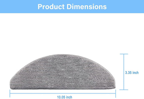 8 Pack i5 Replacement Mop Pads Compatible or iRobot Roomba Combo i5, i5+, j5, j5+ Robot Vacuum Cleaner Mop, 8 Pack Washable and Reusable Mop Pads