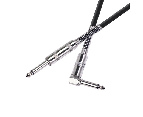 90 Degree Electric Guitar Audio Cable Musical Instruments Connecting Cord Line