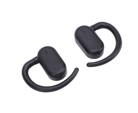 Language Translator Earbuds 144 Online Translation Languages Bluetooth 5.4 Wireless Music Device with APP for IOS Android Black