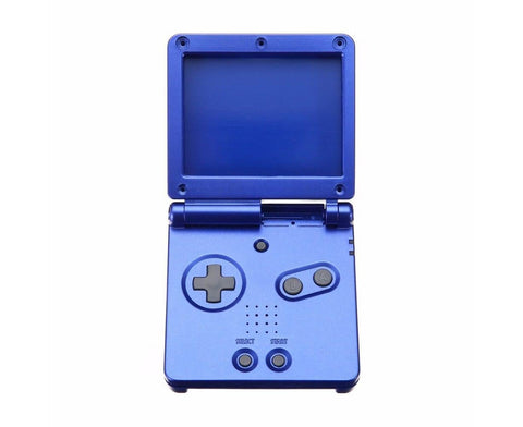 Console Housing Shell Case Screen Lens Screwdriver Kits Tool for Nintendo GBA SP Blue
