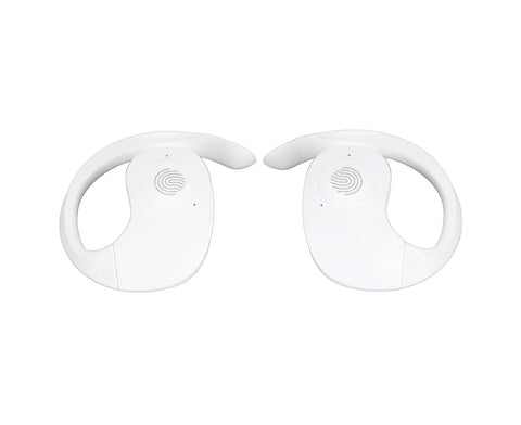 Language Translator Earhooks Bluetooth 5.3 Support 144 Languages Online Translation Wireless Earbuds Device for Music and Calling White