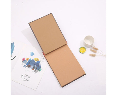 1 Set Photo Album Vintage Design Adventure Book Creative DIY Scrapbook Album for Weddings Travel Family