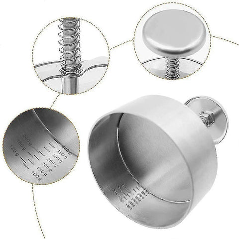 Stainless Steel Burger Mold Grill Kitchen
