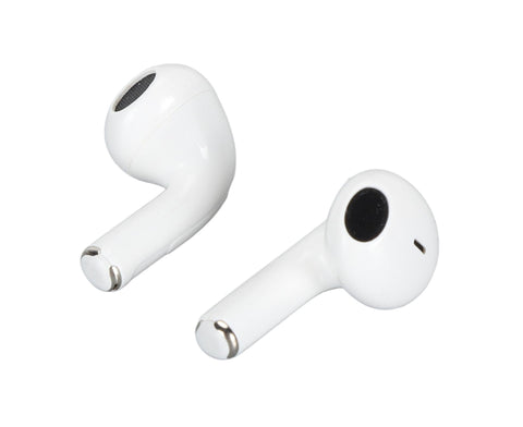 Language Translator Earbuds Multifunction HD Noise Reduction Bluetooth 5.1 144 Kinds Languages Real Time Translation Headphone White
