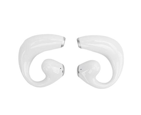 Bluetooth Translation Earbuds with APP Support 144 Languages Real Time Language Translator for Android Device White