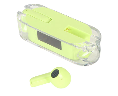 Translator Earbuds Bluetooth 5.3 144 Languages Real Time Translation Earphones with Digital Power Display for Music Call Green