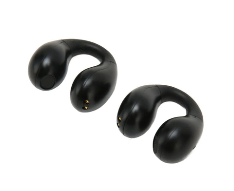Bluetooth Translator Earphone 144 Languages Stereo Clip On Translation Earbuds with Charging Case for Android IOS Black