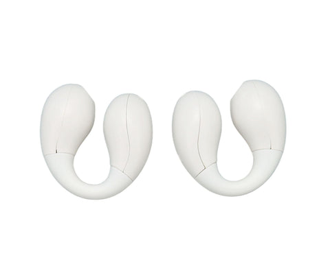 Bluetooth Translator Earphone 144 Languages Stereo Clip On Translation Earbuds with Charging Case for Android IOS White