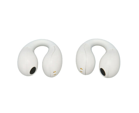 Bluetooth Translator Earphone 144 Languages Stereo Clip On Translation Earbuds with Charging Case for Android IOS White
