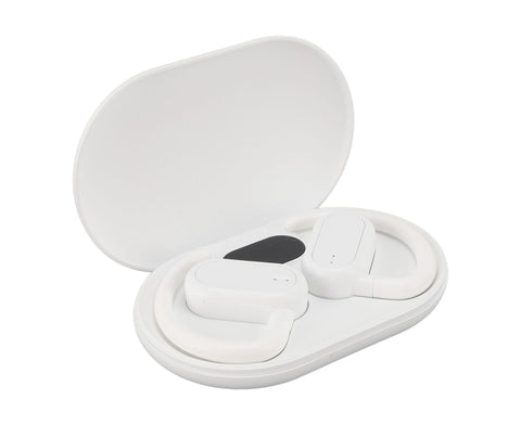 Miniature Translation Earbuds 144 Languages Bluetooth 5.4 Online Real Time Translator Ear Headset for Music and Calling IOS Android White