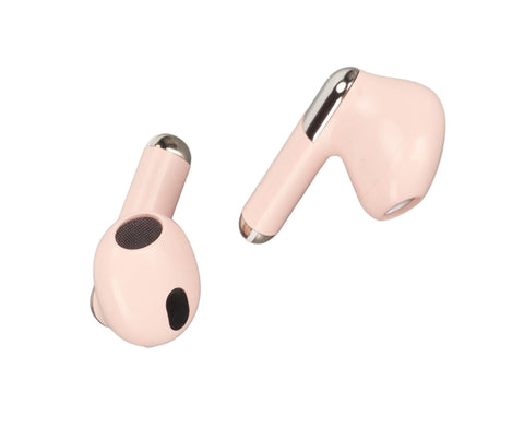 BT5.3 Translation Headset 144 Languages Instant Voice Language Translator Earphone for Business Travel Learning Pink