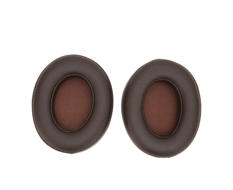 Replacement Ear Cushion Protein Leather Wearproof Headphone Pads for Edifier W855BT Brown