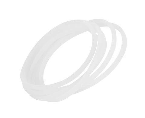 6Pcs Replacement Gaskets, Rubber Seal Ring for Magic Bullet Flat/Cross Blade
