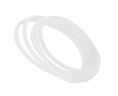 6Pcs Replacement Gaskets, Rubber Seal Ring for Magic Bullet Flat/Cross Blade
