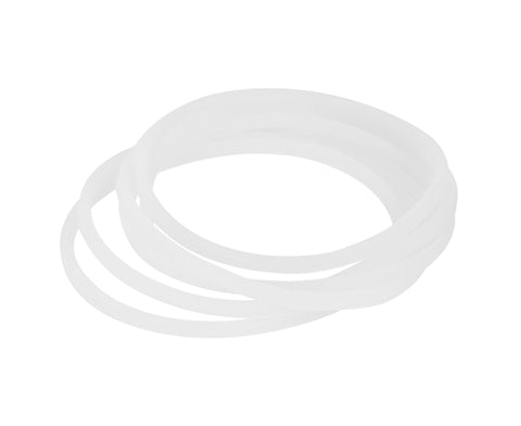 6Pcs Replacement Gaskets, Rubber Seal Ring for Magic Bullet Flat/Cross Blade