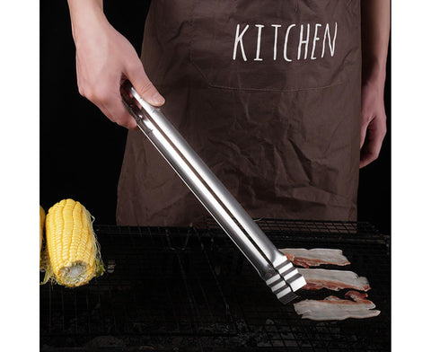 Barbecue Clip Heat Resistant Stainless Steel Food Clip-L
