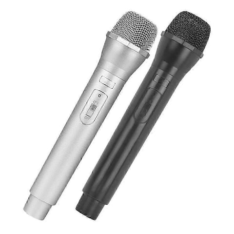 2pcs Pretend Play Microphone Props - Fake Mic for Party or Practice Use