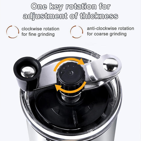 Manual Coffee Grinder - Hand Coffee Mill Bean Grinder for Drip & French Press