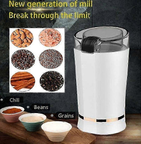 Electric Coffee Grinder - Multifunction Mill for Coffee Beans, Salt & Pepper