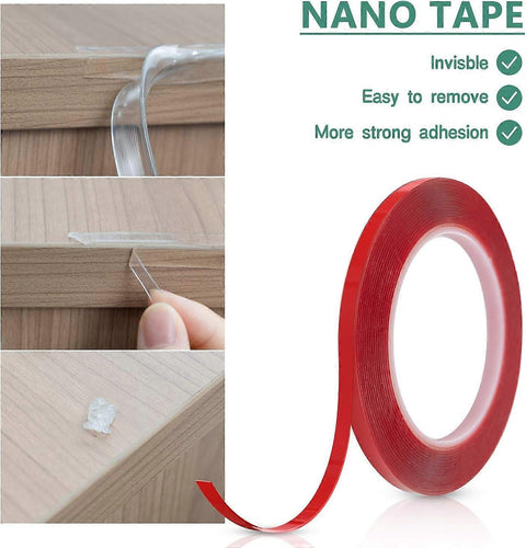 6m Corner Protector Roll - Self-Adhesive Babies Table Edge & Corner Guard Strip, Clear Silicone