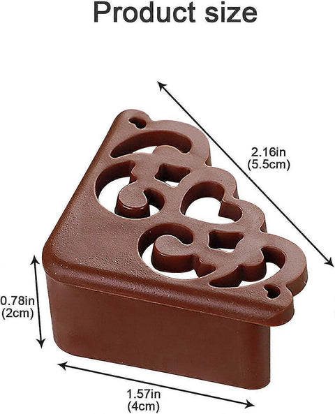 4pcs Silicone Table Corner Protectors - Babies Proofing Clear Guards for Furniture & Worktops