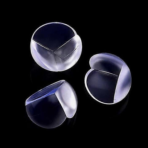 20pcs Transparent PVC Table Corner Protectors - Babies Proofing Furniture Edge Guards