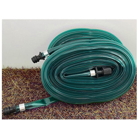 15m Garden PVC Sprinkler Hose - Cooling Irrigation Water Hose for Garden Use