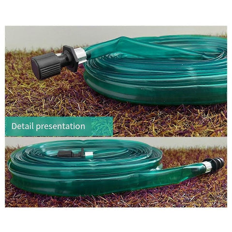 15m Garden PVC Sprinkler Hose - Cooling Irrigation Water Hose for Garden Use