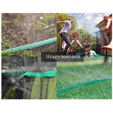 15m Garden PVC Sprinkler Hose - Cooling Irrigation Water Hose for Garden Use