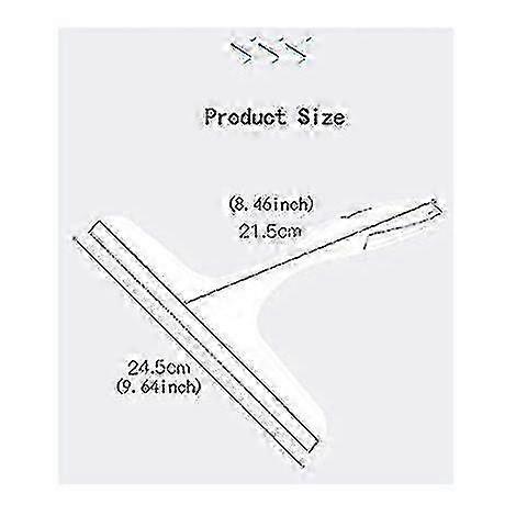 Shower Glass Squeegee, Household Water Cleaner for Bathroom/Window