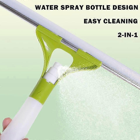 Silicone Shower Squeegee with Spray Bottle, Household Glass Cleaner