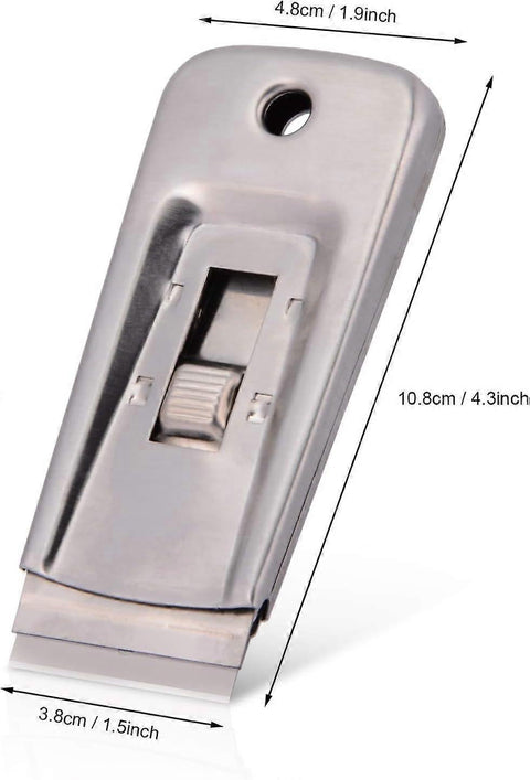 Metal Glass & Ceramic Squeegee Scraper, Remove Labels/Glue/Stickers