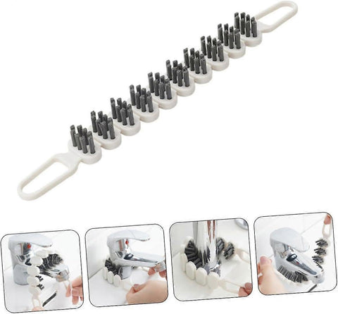 2pcs Bendable Crevice Cleaning Brushes for Gaps & Surfaces