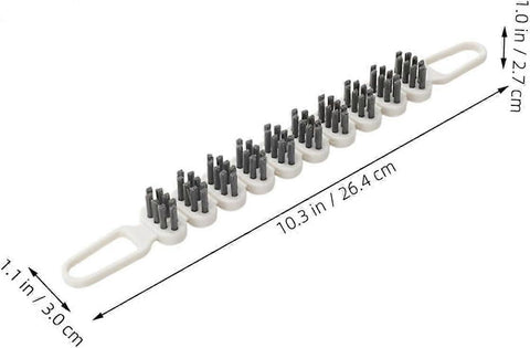 2pcs Bendable Crevice Cleaning Brushes for Gaps & Surfaces