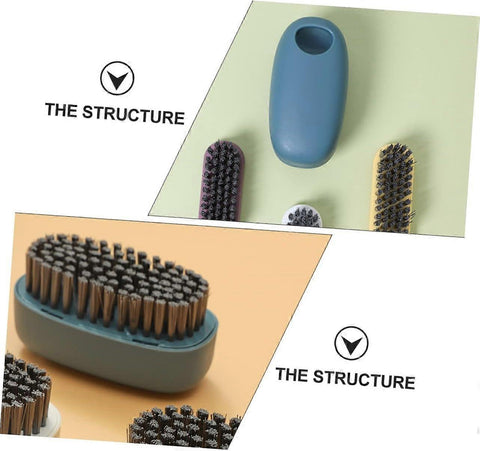 1 Set Multifunctional Cleaning Brushes for Clothes & Floor