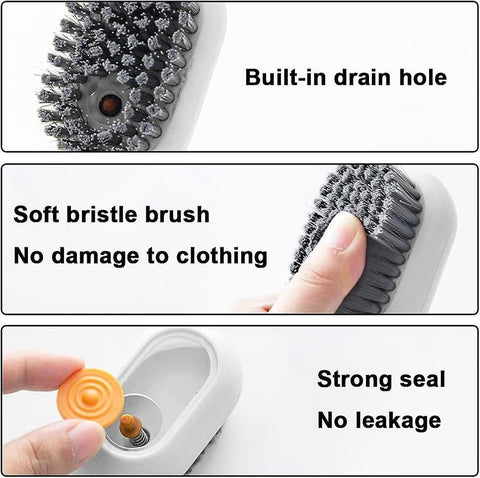 3pcs Soft Wool Household Cleaning Brushes, Multi-Use
