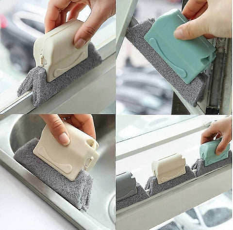 Window Groove & Corner Cleaning Brush for Kitchen & Blinds