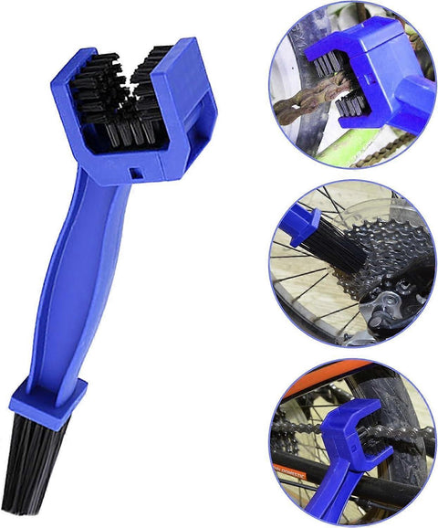 5pcs Motorcycle/Bike Chain Cleaning Brush Set for Maintenance