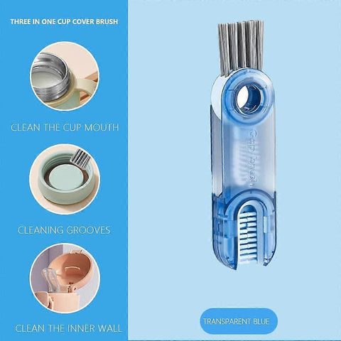 3-in-1 Multifunctional Cleaning Brush for Bottles & Cup Lids