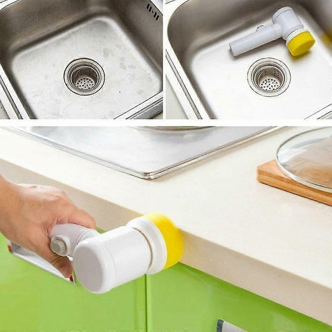 Cordless Electric Cleaning Brush, Household Scrubber