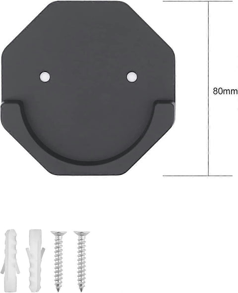 2pcs Curtain Rod Holders, No-Drill Hooks for Curtain Rods