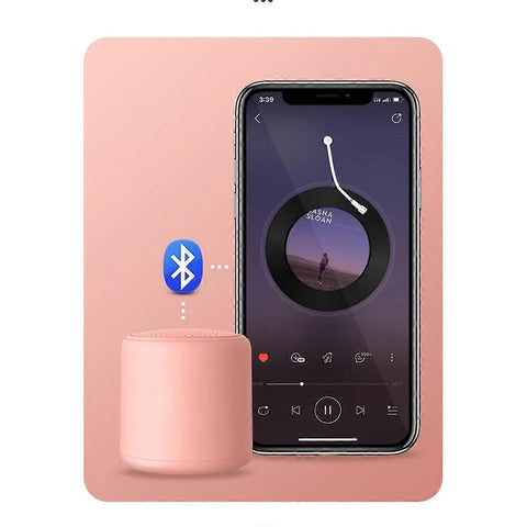 Portable Bluetooth White Noise Sound Machine Macaroon Color Travel Mini