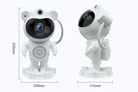 Astronaut Galaxy Projector Star Projector Bluetooth Speaker White Noise
