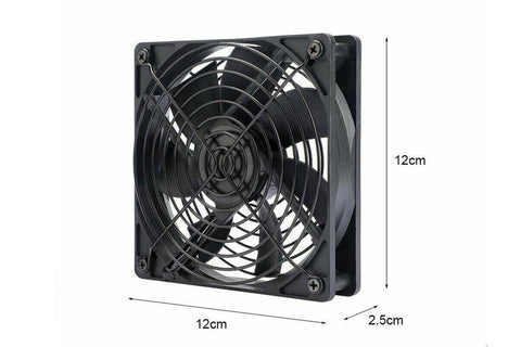 USB Cooling Fan with Speed Controller for Computer Case PC CPU Case DC 5V Office Use