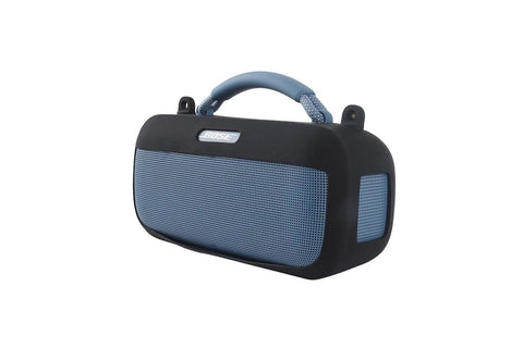 Silicone Protective Case with Shoulder Strap Compatible with Bose SoundLink Max Speaker - Black